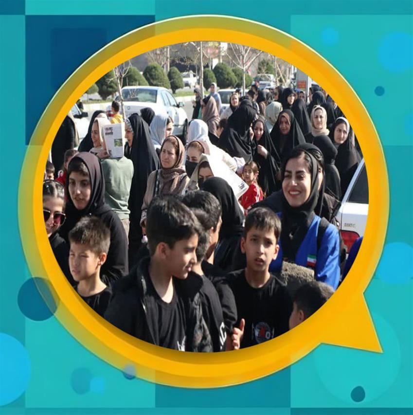 همایش پیاده‌روی خانوادگی شهر باغستان؛ گامی در مسیر نشاط اجتماعی و سلامت شهروندان