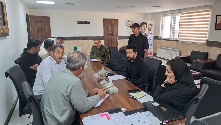 برگزاری ملاقات هفتگی مردمی با حضور معاونین شهردار باغستان