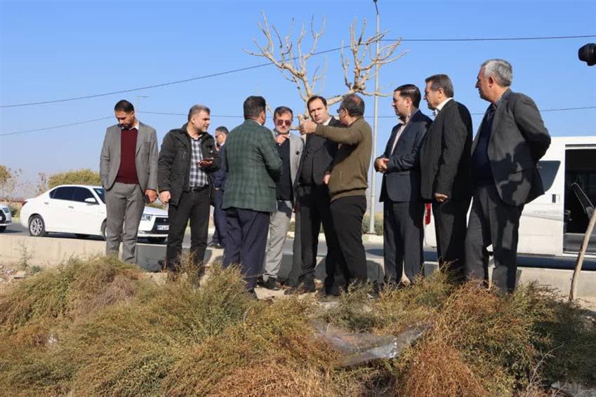 بررسی میدانی و برگزاری جلسه تخصصی برای پیشبرد پروژه‌های عمرانی شهر باغستان با حضور نماینده مجلس،مدیران شهری و اعضای شورای اسلامی شهرباغستان