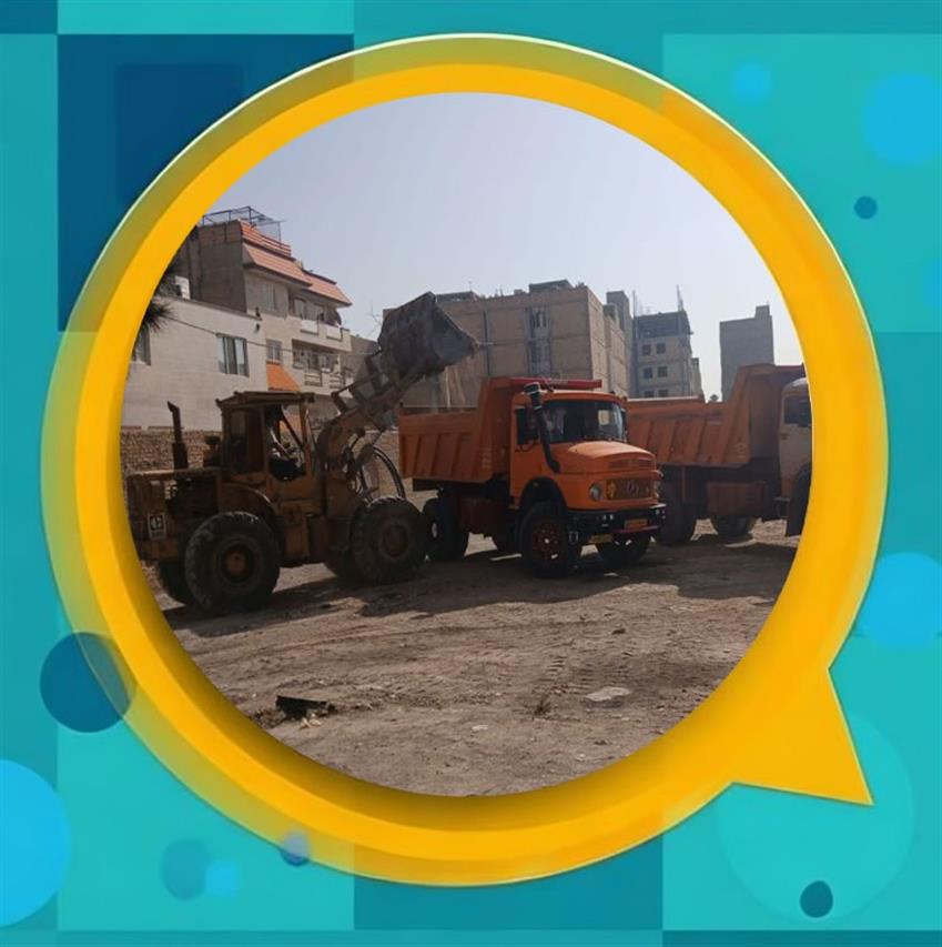 باغستان در مسیر پاكیزگی؛ اجرای طرح گسترده جمع‌آوری نخاله‌های ساختمانی