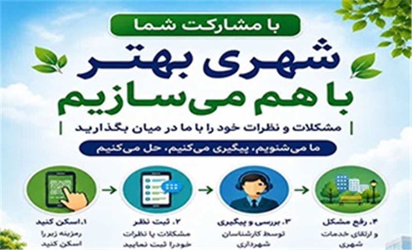 راه‌اندازی سامانه ثبت مشكلات محلات شهر باغستان به‌صورت آنلاین