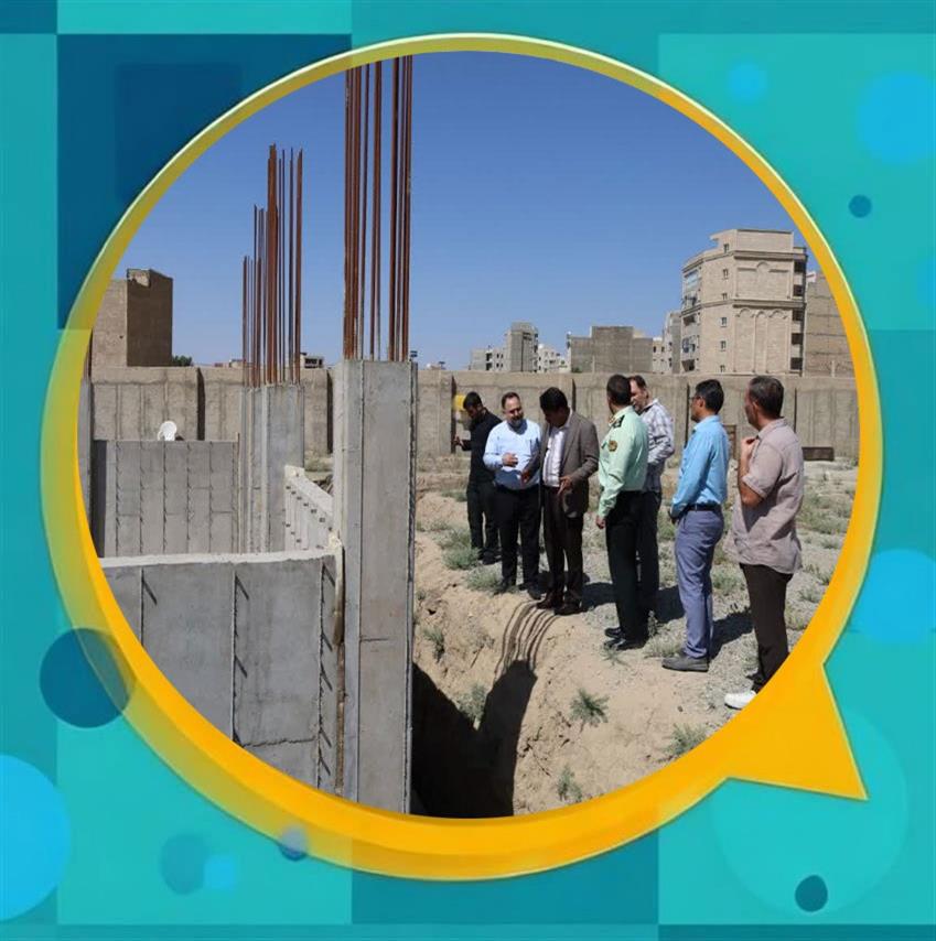 تسریع در تكمیل كلانتری محله سعیدآباد؛ محور بازدید مشترك فرمانده انتظامی و مدیریت شهری باغستان