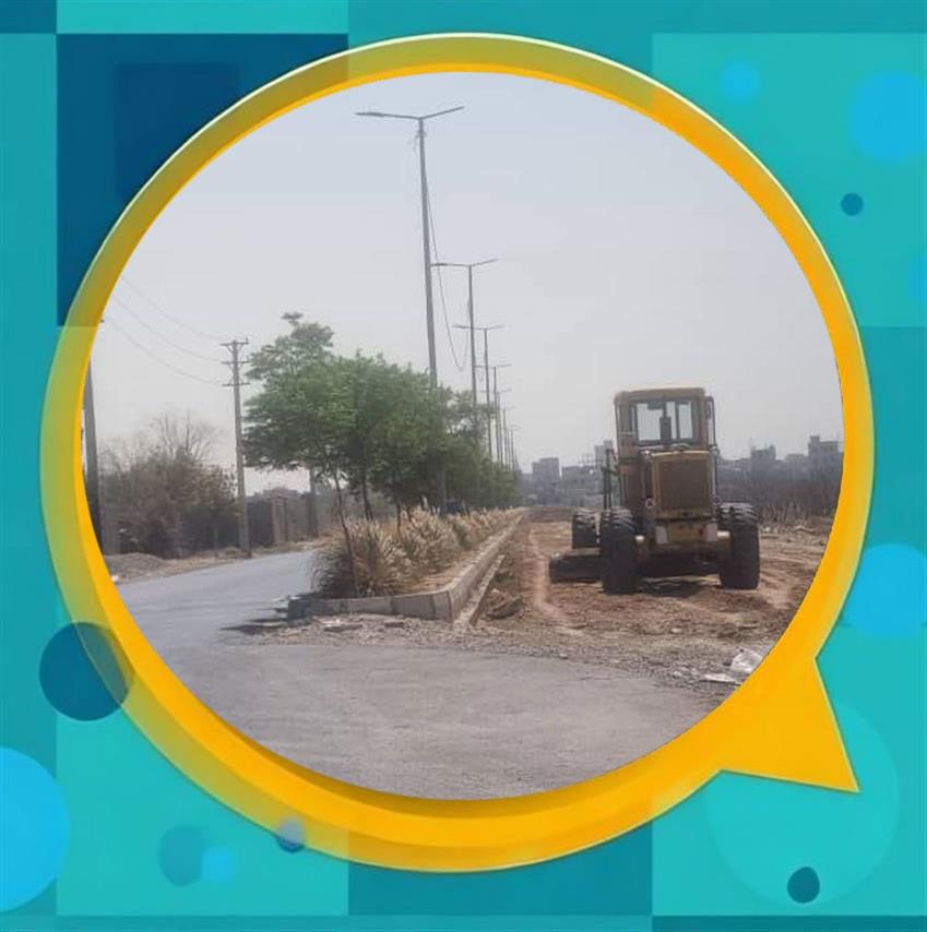 گام عمرانی مدیریت شهری باغستان برای كاهش حوادث و روان‌سازی ترافیك در بلوار شهید باكری