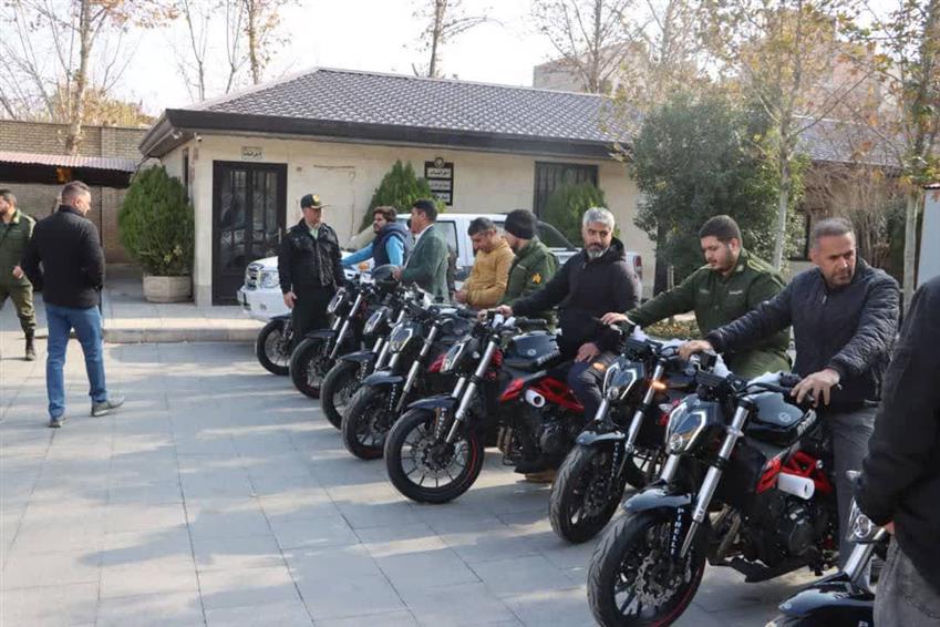 ارتقای توان واكنش سریع نیروهای انتظامی شهر باغستان با تجهیز ناوگان عملیاتی به اهتمام مدیریت شهری باغستان