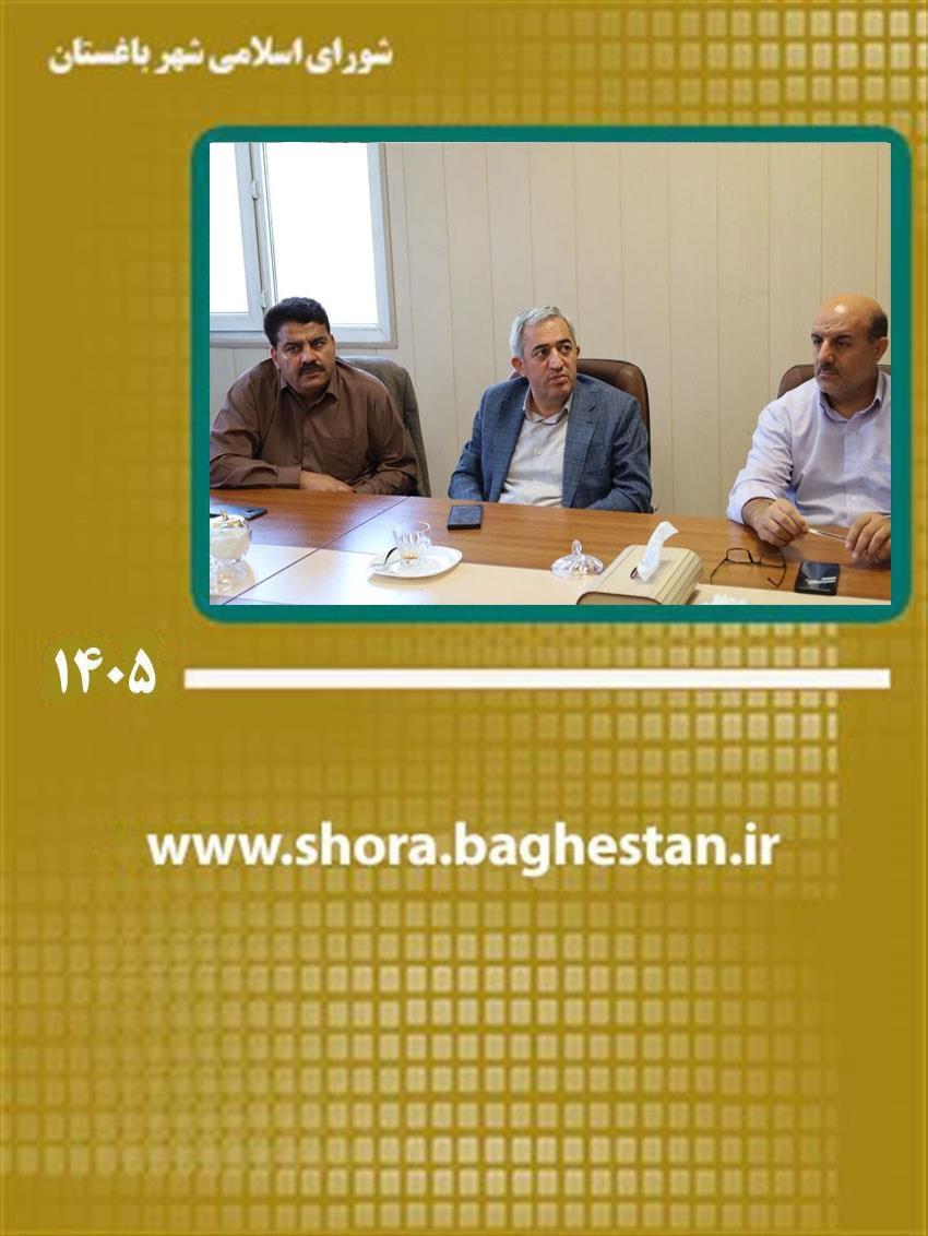 هم‌افزایی مدیریت شهری باغستان و اداره آبفا شهر باغستان برای توسعه شبكه آبرسانی و جلوگیری از هزینه‌های مضاعف