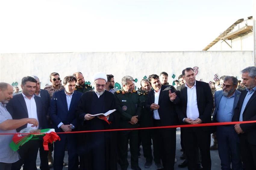 افتتاح گردان‌های امنیتی و حوزه بسیج خواهران شهر باغستان با حضور مسئولان استانی و شهرستانی
