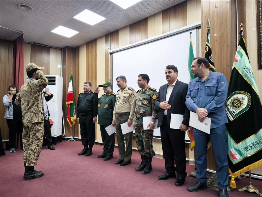 پاسداشت سربازان؛ تجلیل از فرهنگ خدمت و مسئولیت‌پذیری در باغستان