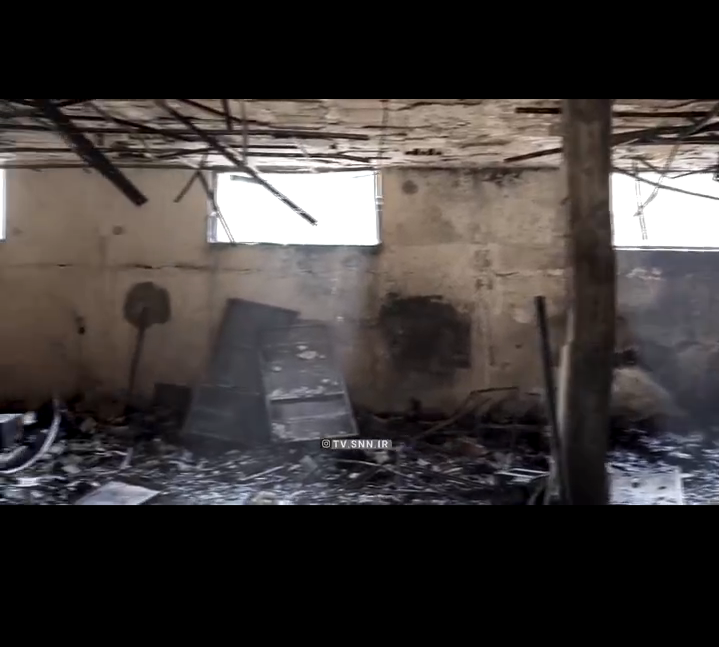 تخریب و آتش زدن ساختمان های شهرداری باغستان در حوادث شب پنجشنبه مورخ ۱۴۰۴/۱۰/۱۸ به دست آشوبگران و اغتشاشگران