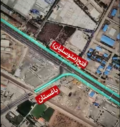 کاهش مسیر شهروندان در تقاطع بزرگراه‌های باغستان و فتح، چگونه محقق شد؟