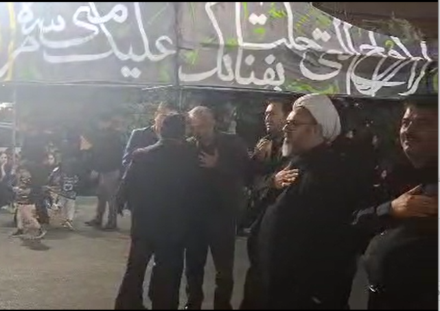 فیلم/ فضای معنوی شب عاشورا با حضور مسئولان شهر باغستان در کنار هیئات مذهبی