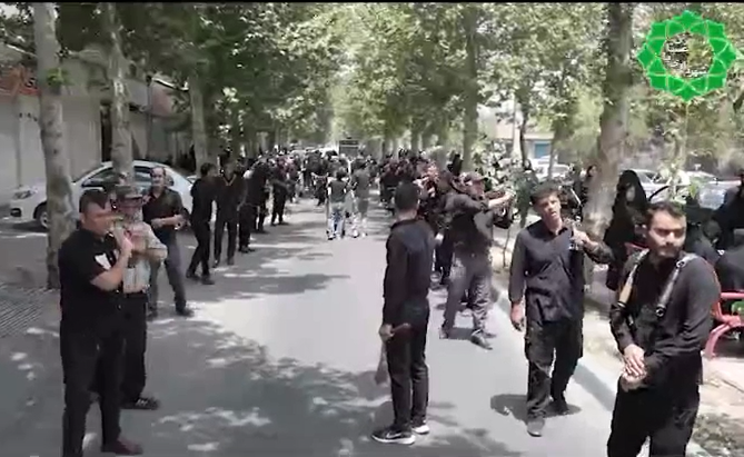 برگزاری باشکوه مراسم روز عاشورای حسینی در شهر باغستان