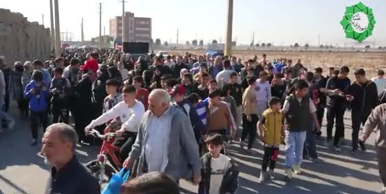 فیلم۳/همایش پیاده روی خانوادگی به همت مدیریت شهری باغستان