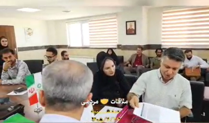 ملاقات مردمی با شهردار باغستان